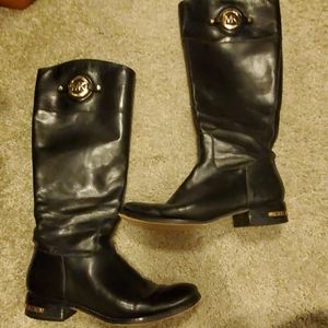Michael Kors leather boots